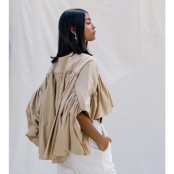 Sloan the statement top yellow sz 1 - Picture 4 of 12